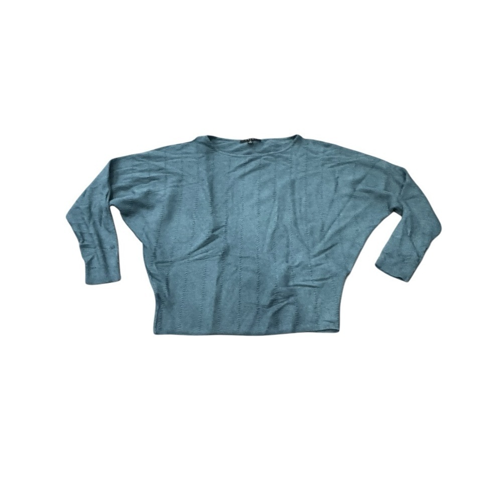 EUC Teal Knit Sweater batwing beauty soft and comfy oversized Med Anthropologie - Picture 2 of 7